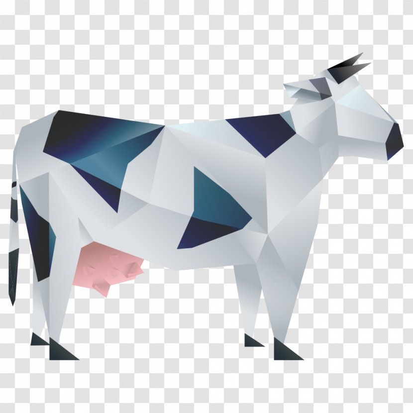 Dairy Cattle Milk - Business - Cartoon Cow Transparent PNG