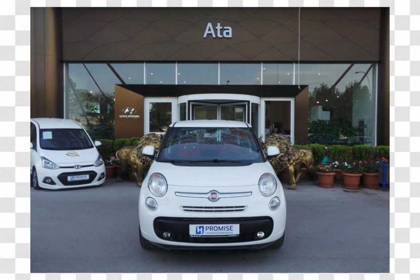 Fiat 500 Subcompact Car - Mid Size Transparent PNG