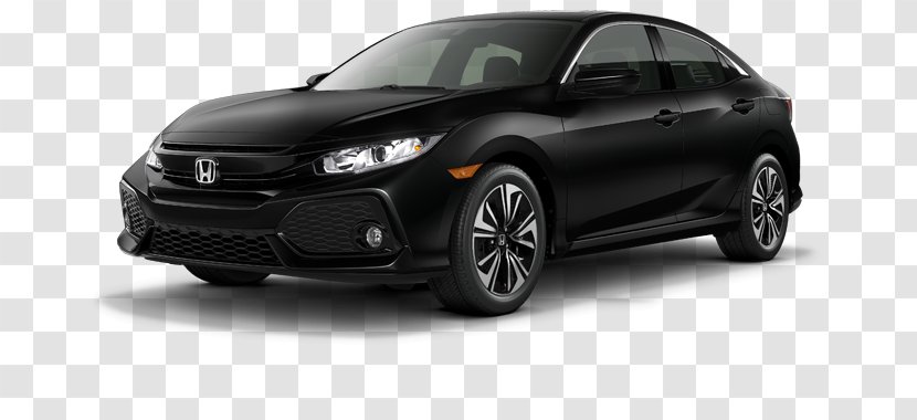 2018 Honda Civic EX-L Hatchback Car Front-wheel Drive Continuously Variable Transmission - Motor Vehicle Transparent PNG