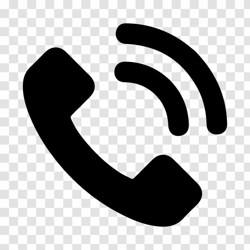 Telephone Service - Black And White - Spotless Transparent PNG