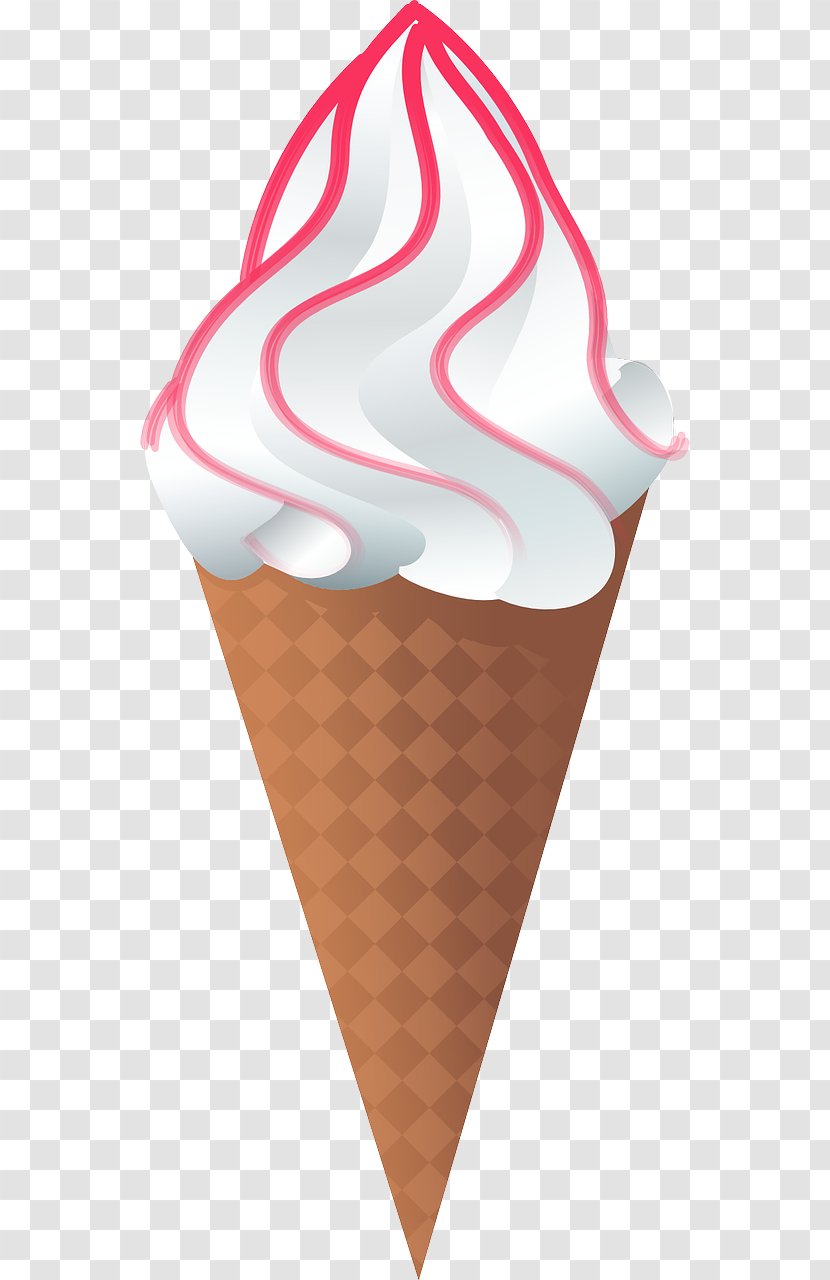 Neapolitan Ice Cream Cones - Solid Geometry Transparent PNG