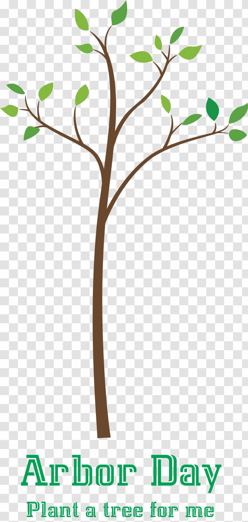 Arbor Day Tree Green Transparent PNG
