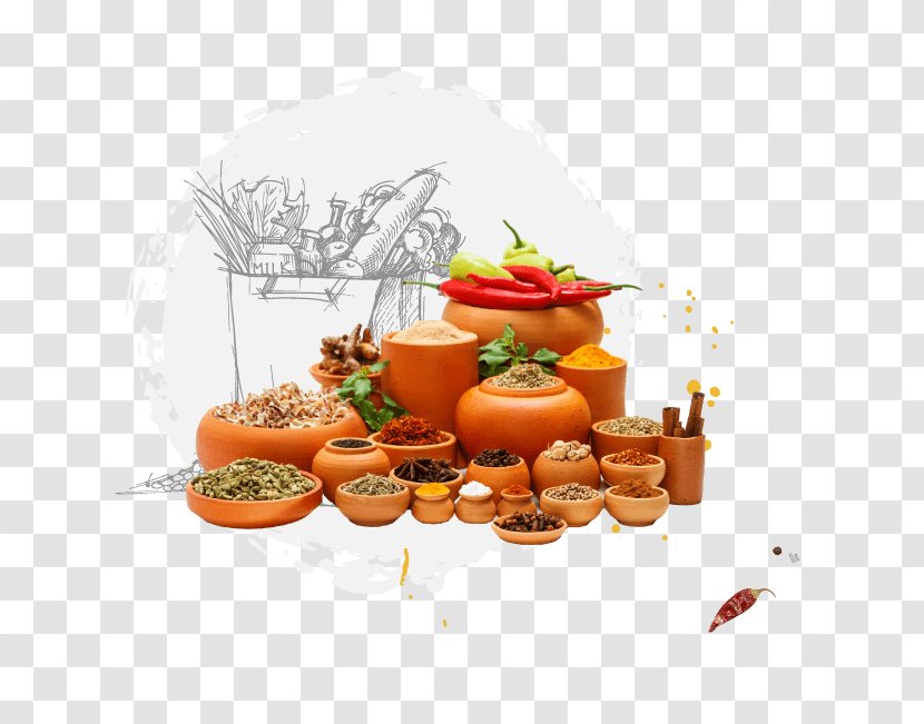 Flavor Indian Cuisine Chaat Spice Herb - Diet Food - Vegetable Transparent PNG