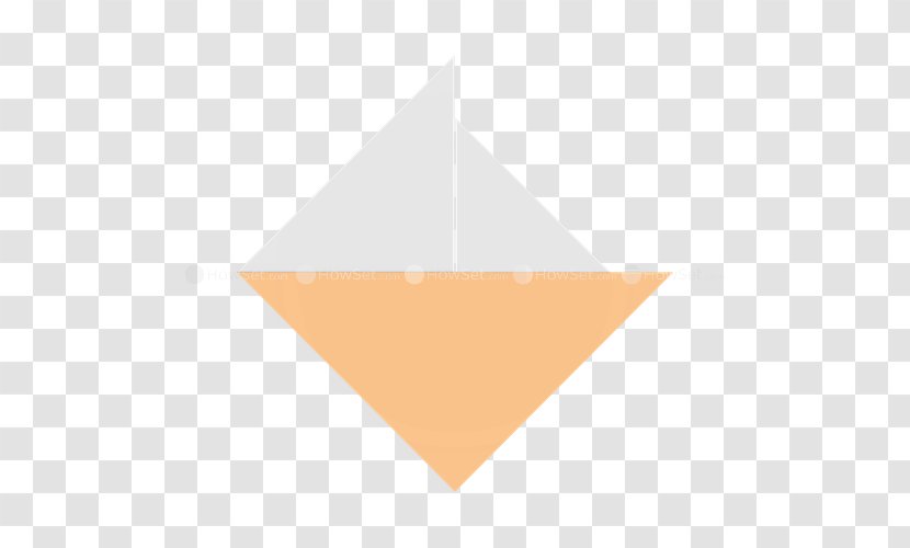 Triangle - Orange Transparent PNG