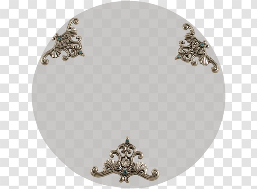 Filigree Tray Jewellery Silver Gold - Lace Transparent PNG