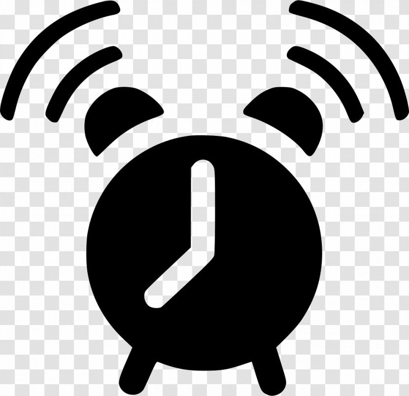 Alarm Clocks - Black And White - Wakeup Call Transparent PNG