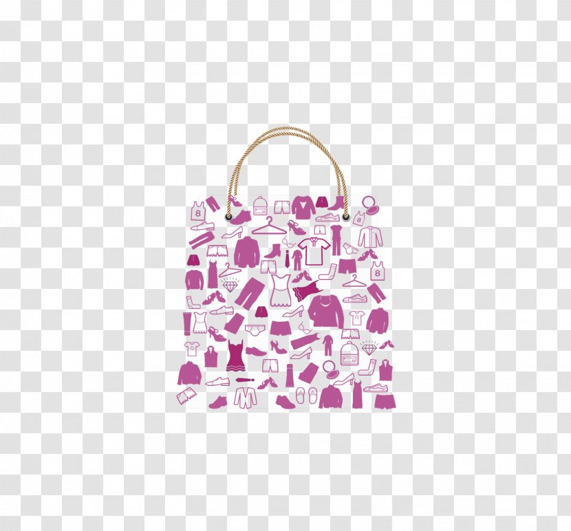 Shopping Centre Bag Promotion - Service - A Consisting Of Clothes Transparent PNG