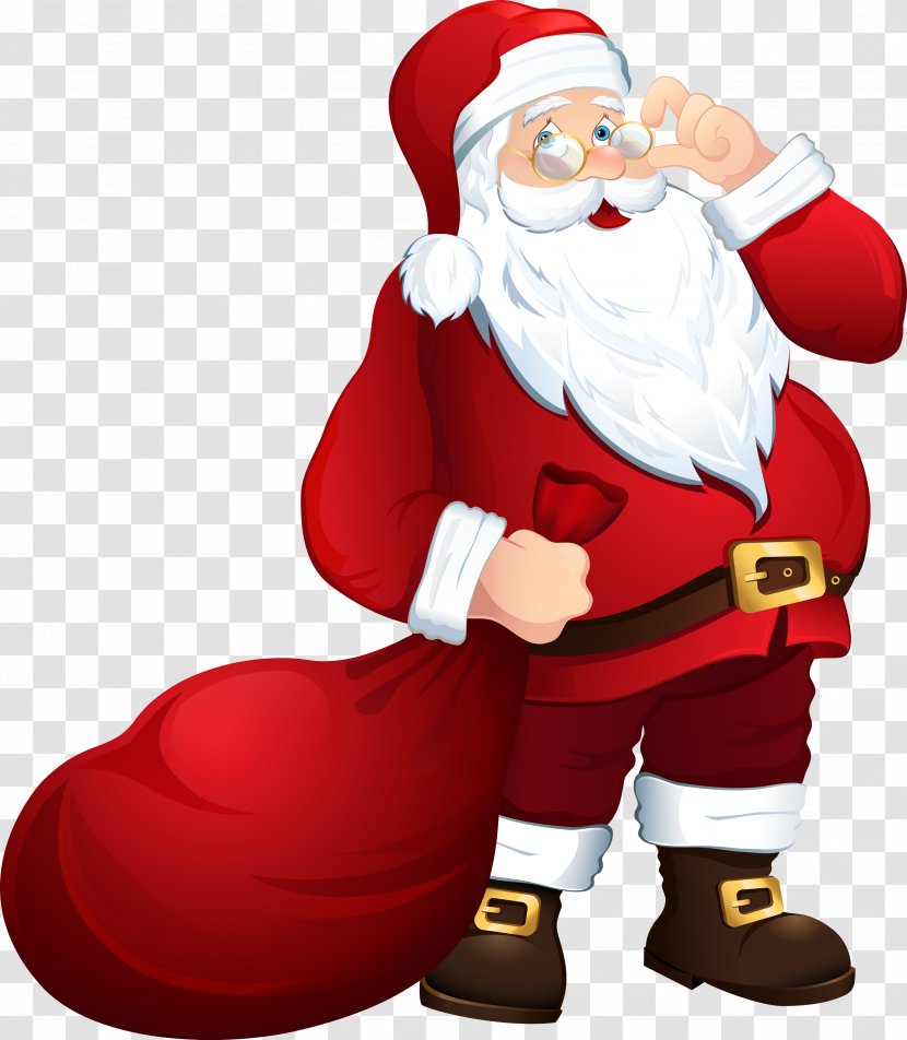 Santa Claus Clip Art - Holiday - Image Transparent PNG