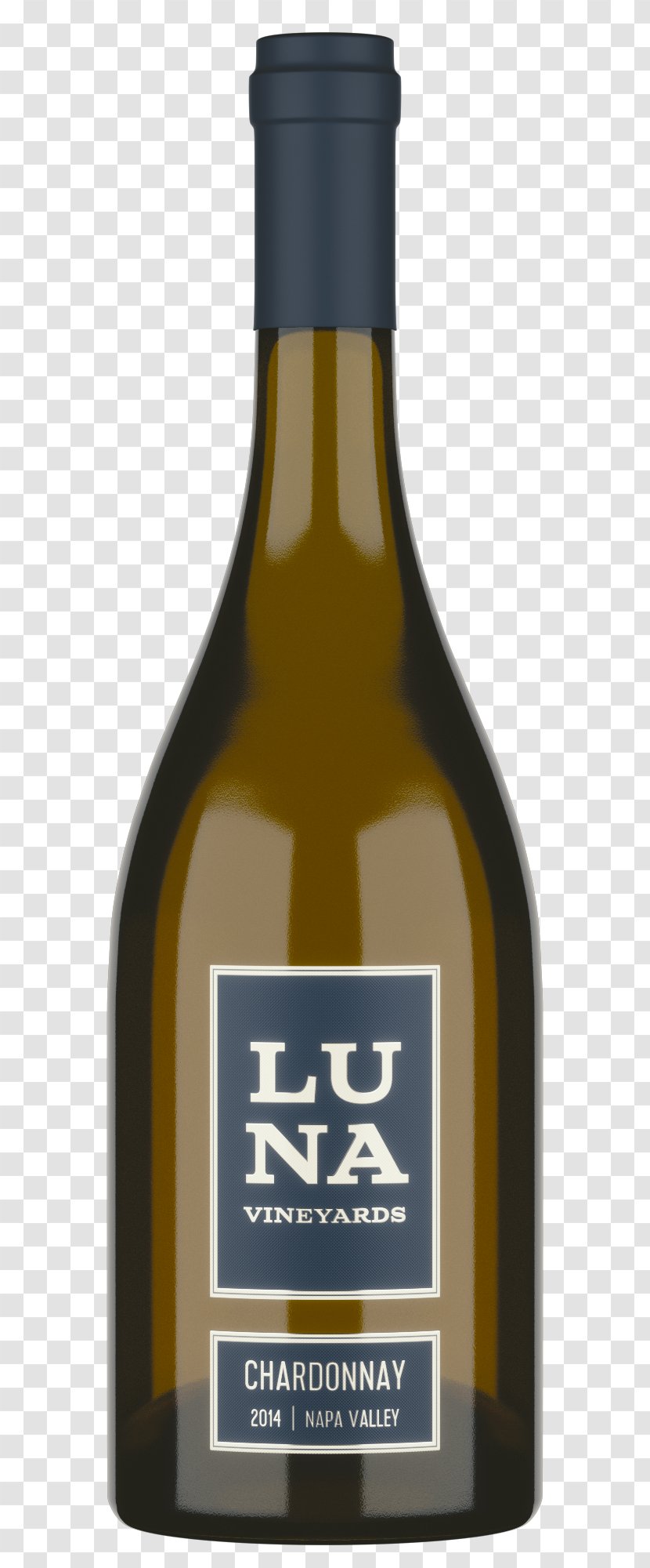 Liqueur Luna Vineyards Wine Chardonnay Cabernet Sauvignon - Bottle Transparent PNG