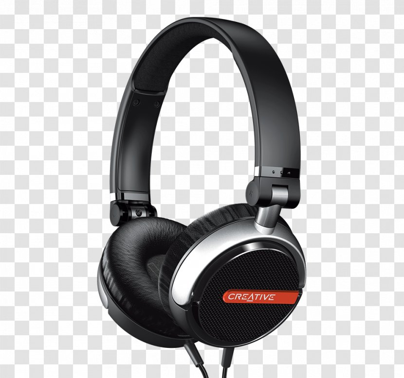 Hi-Fi Headphones Creative Flex Over-the-ear Tiltab Amazon.com Labs Audio - Electronics - Headset Transparent PNG
