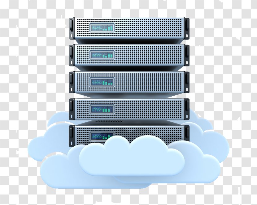 Cloud Computing Computer Servers Storage Web Hosting Service Data Center Transparent PNG