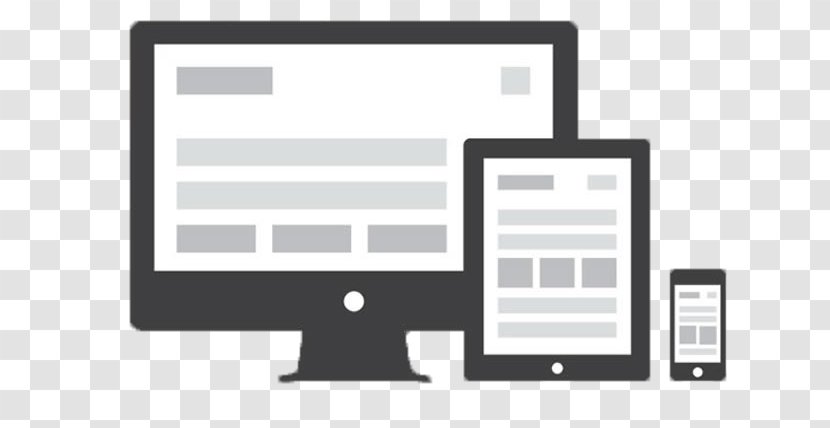 Responsive Web Design Development Page - Adaptive Transparent PNG