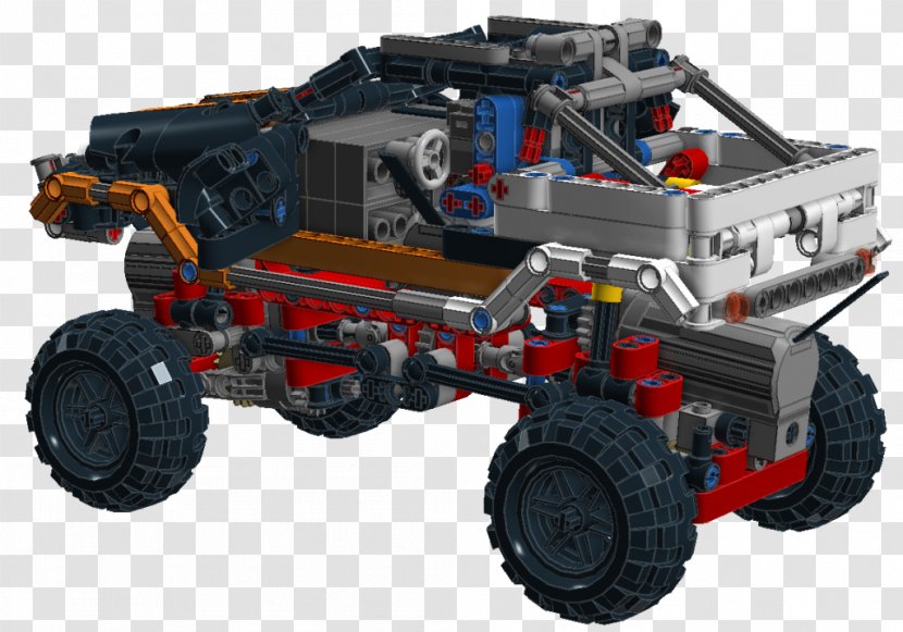 Lego Technic Car Mindstorms Off-road Vehicle - Auto Part Transparent PNG
