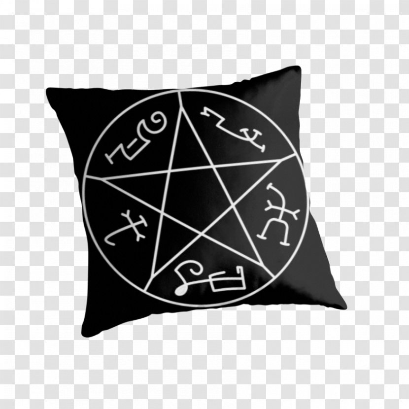 Devil's Trap T-shirt Cushion YouTube Throw Pillows - Tshirt Transparent PNG