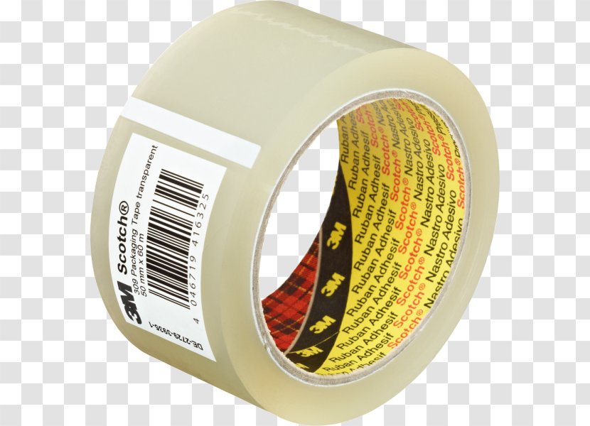 Adhesive Tape Box-sealing Packaging And Labeling Polypropylene 3M - Box Sealing - Wiskey Transparent PNG