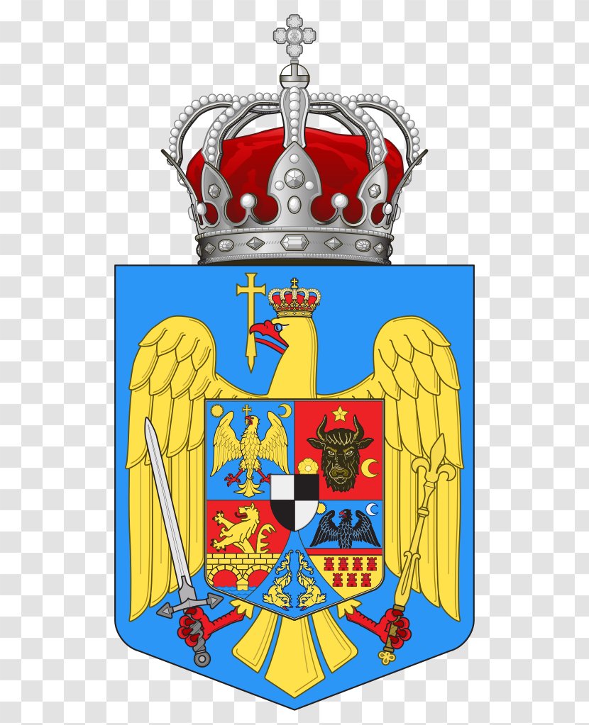 Kingdom Of Romania United Principalities Socialist Republic Wallachia Coat Arms - Triumphal Arch Transparent PNG