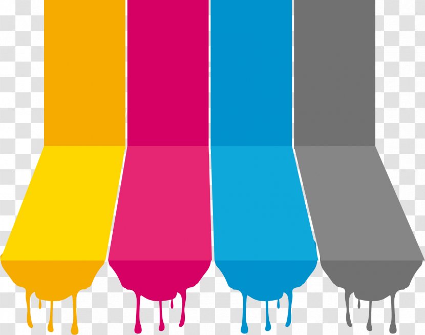 Graphic Design Color Paint - Drip Painting - Colorful Transparent PNG