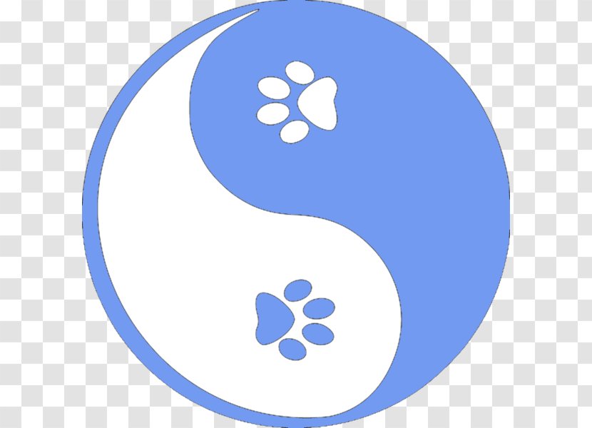 Decal Bumper Sticker Yin And Yang Paw - Black White Transparent PNG