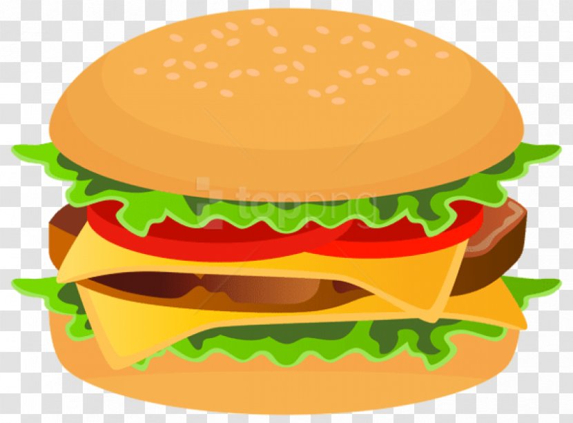 Hamburger - Food - Bun Sandwich Transparent PNG