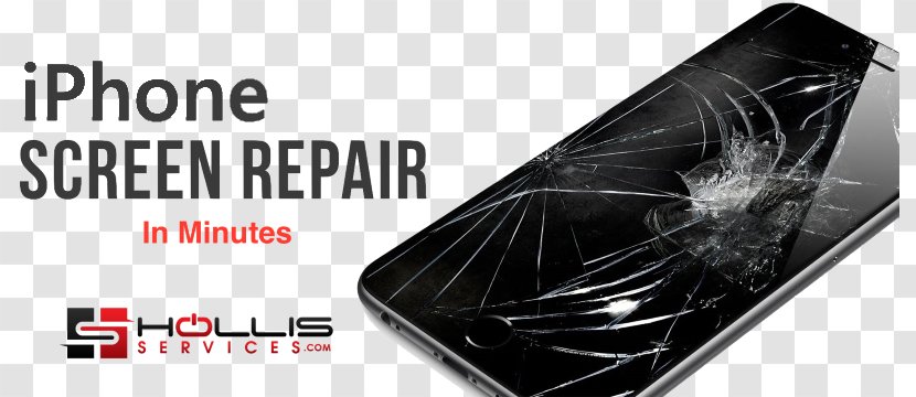 IPhone 5c 6 Plus 6S Liquid-crystal Display - Apple - Broken Screen Phone Transparent PNG
