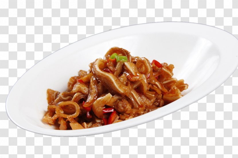 Pigs Ear Domestic Pig Chinese Cuisine - Marked Transparent PNG