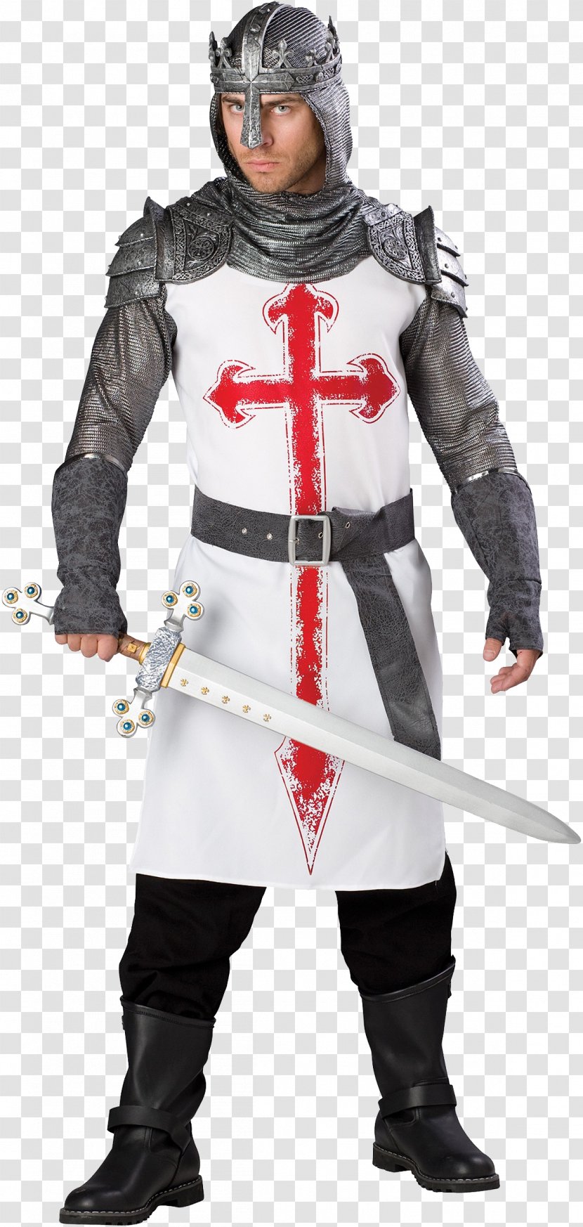 Crusades BuyCostumes.com Knight Clothing - Medival Transparent PNG