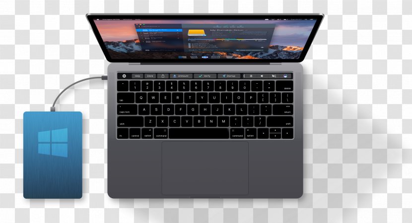 MacBook Pro Computer Keyboard MacOS - Usbc - Macbook Transparent PNG