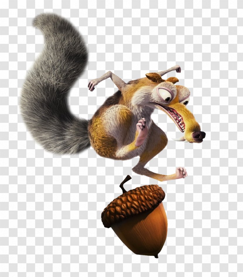 Scrat Manfred Ice Age - Animation Transparent PNG