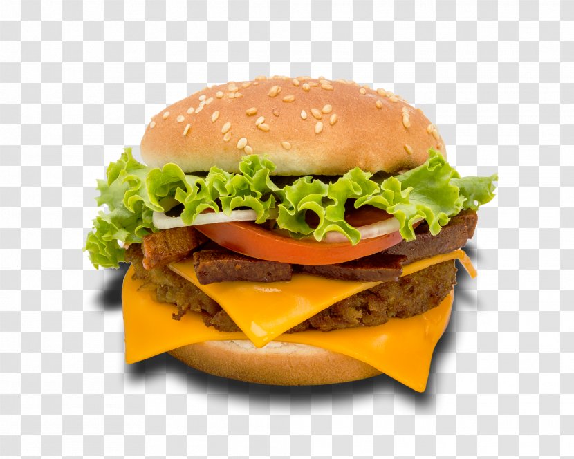Hamburger Cheeseburger Ham And Cheese Sandwich Fast Food - Burger Transparent PNG