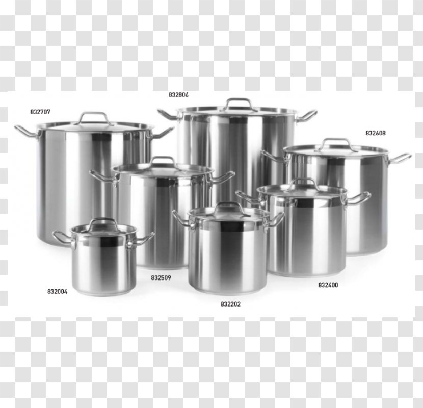Stainless Steel Lid Stock Pots Millimeter - Small Appliance - Batterie De Cuisine Transparent PNG