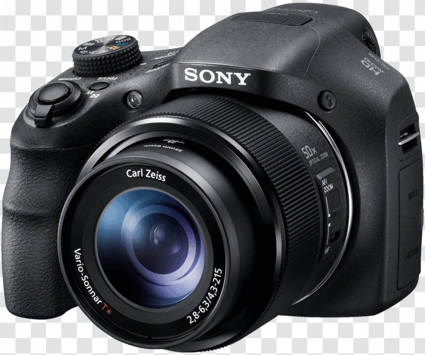 Sony Cyber-shot DSC-HX400V DSC-H300 Camera 索尼 Zoom Lens Transparent PNG