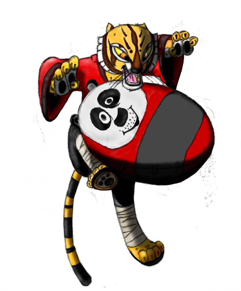 Tigress Shaolin Monastery Tiger Kung Fu Panda - Headgear - Kung-fu Transparent PNG