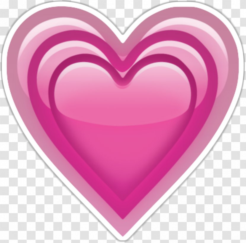 Emoji Heart Sticker Symbol Clip Art - Flower Transparent PNG