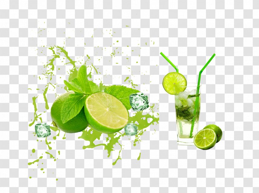 Juice Lemon-lime Drink Lemonade - Lemon Transparent PNG