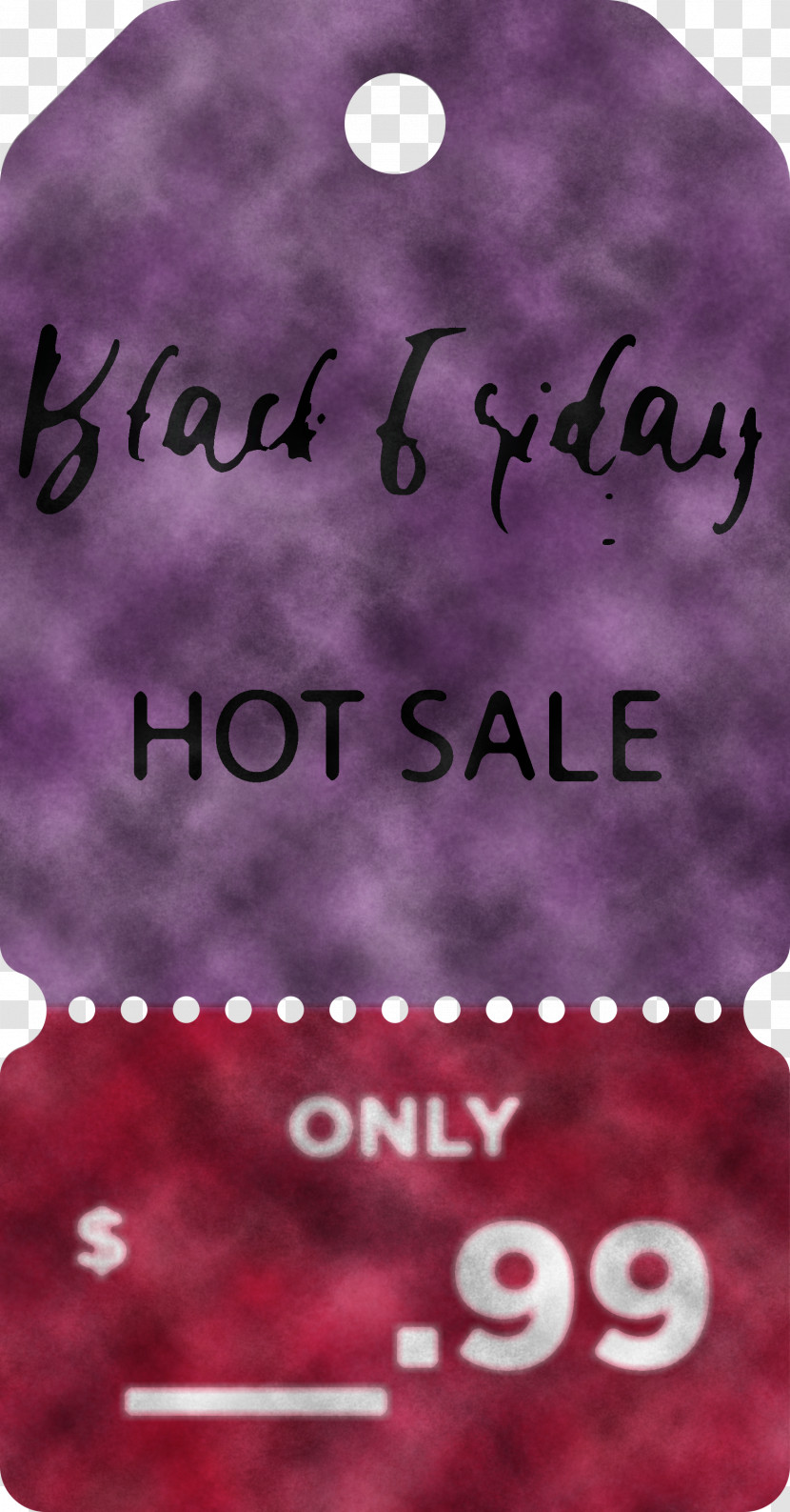 Black Friday Price Tag Transparent PNG