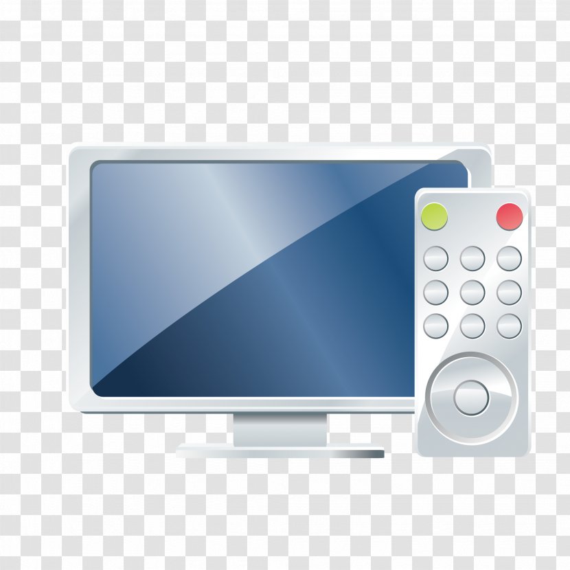 Television Computer Monitor Liquid-crystal Display - Electronics - Hand Drawn Vector TV Transparent PNG