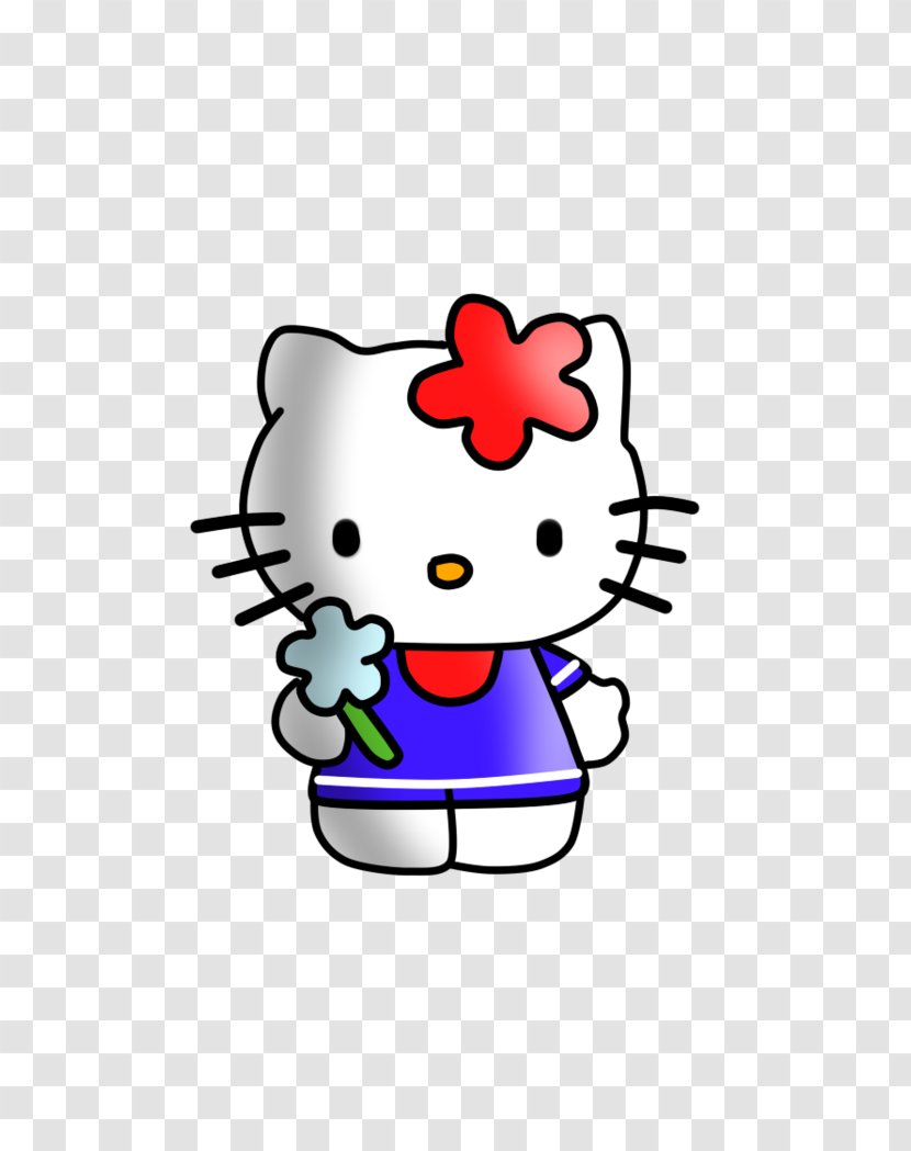 Hello Kitty Character Naver Blog Clip Art - Flower Transparent PNG