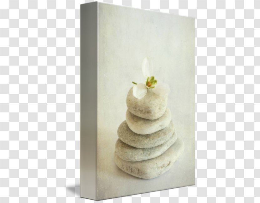 Gallery Wrap Buttercream Canvas Flavor Art - Stacked Stones Transparent PNG