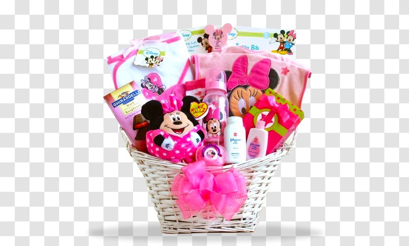 Food Gift Baskets Infant Baby Shower - Flower Transparent PNG