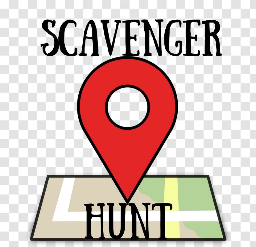 Location Interstate 4 Map Clip Art - Scavenger Hunt Transparent PNG