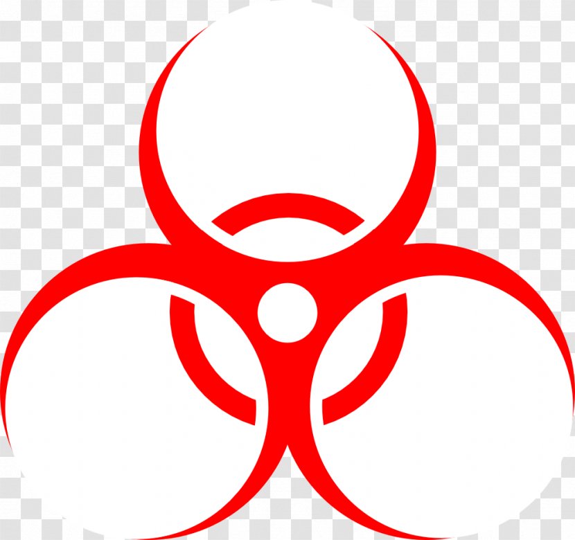 Biological Hazard Symbol Clip Art - Sign - Cool Biohazard Symbols Transparent PNG