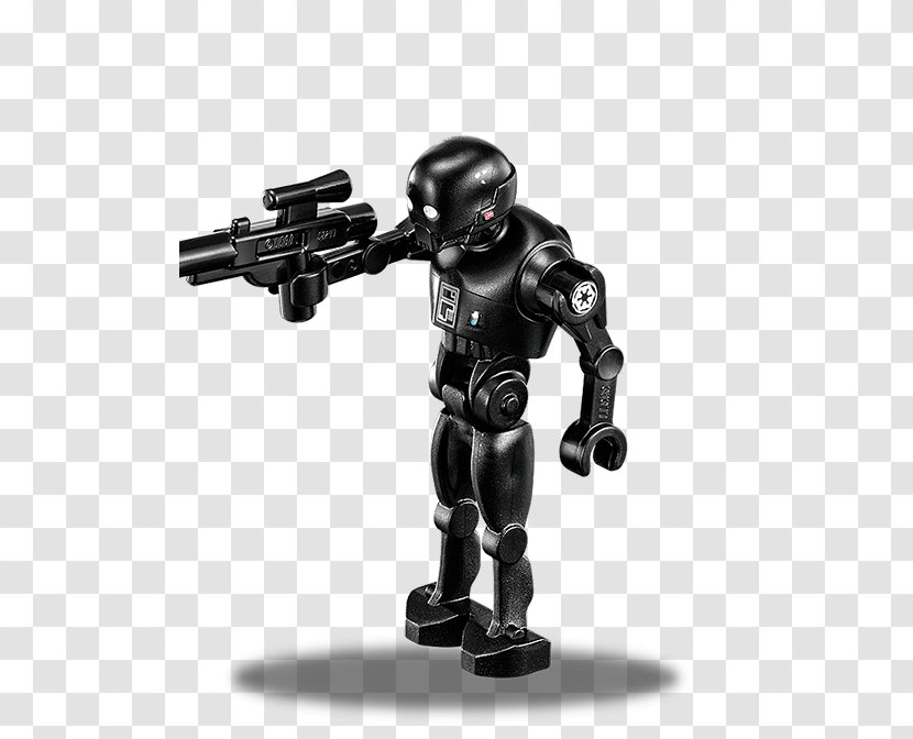 K-2SO Orson Krennic Lego Minifigure Star Wars - Rogue One - Gun Shots Transparent PNG