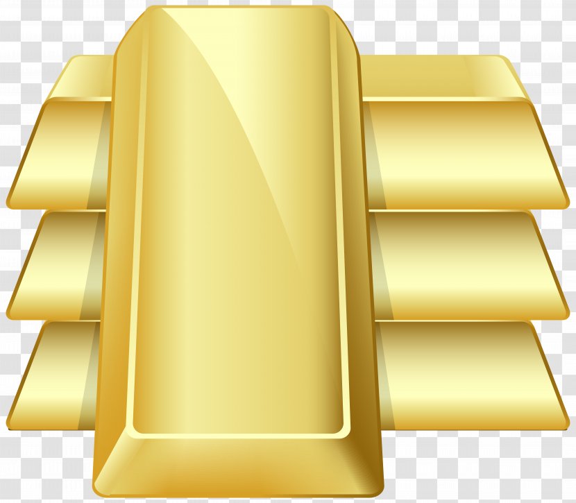 Gold Bar Clip Art - Brass Transparent PNG