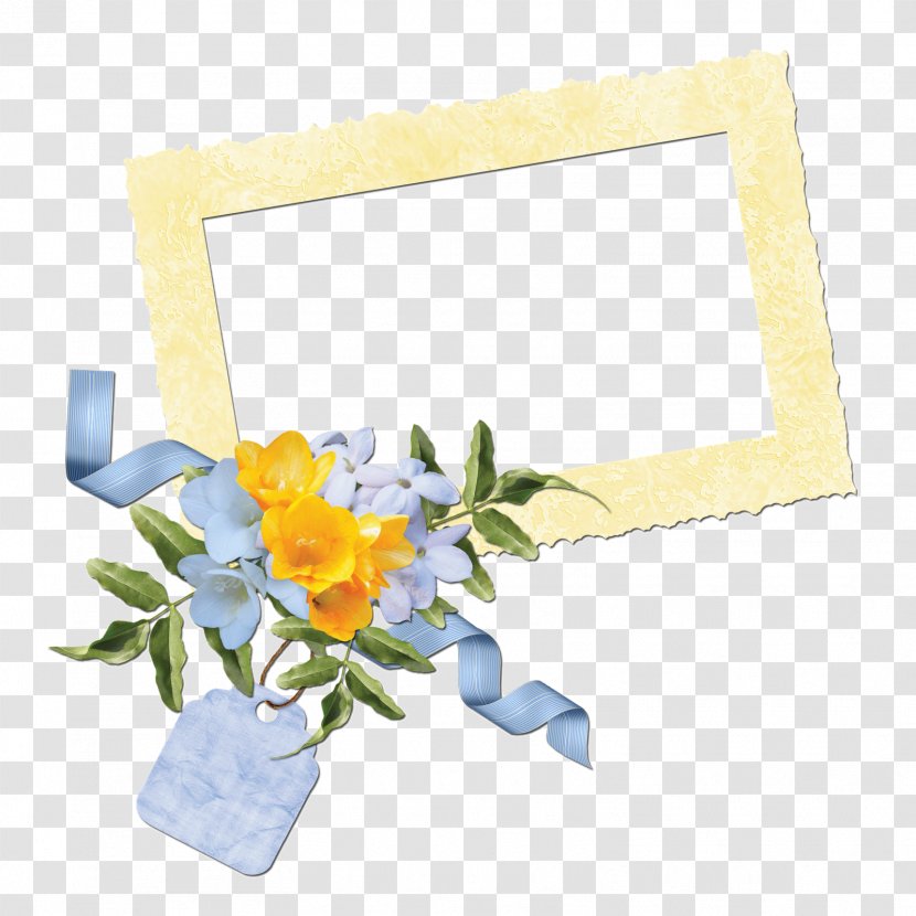 Cut Flowers Picture Frames Floral Design Technology - Yellow - Sugarplum Transparent PNG
