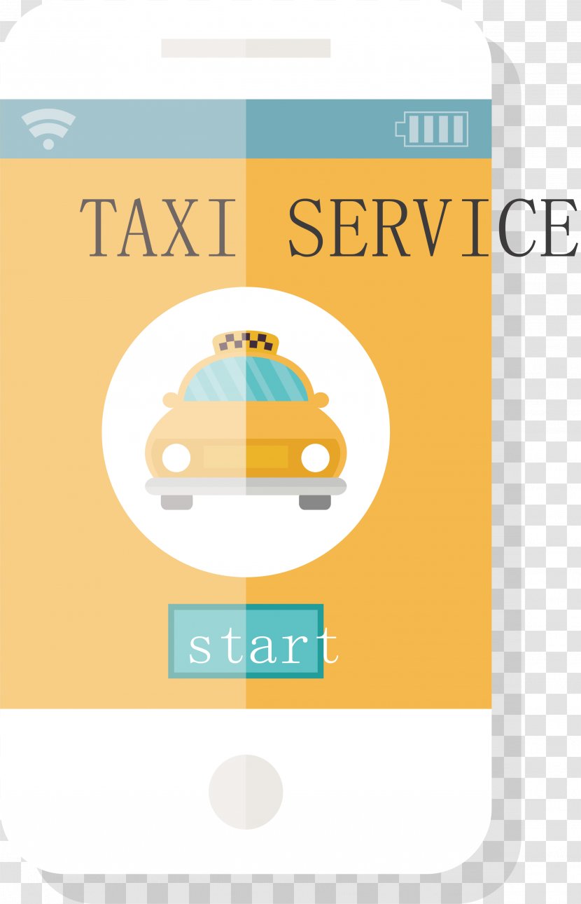 Mobile App Adobe Illustrator - Brand - Taxi Software Design Transparent PNG
