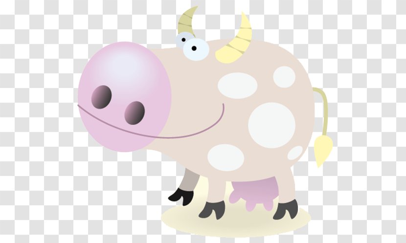 Cattle Sticker Clip Art - Elephants And Mammoths - Pig Like Mammal Transparent PNG