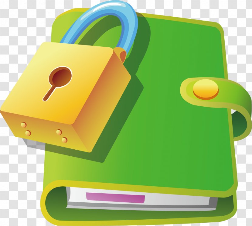 Paper Notebook - Locked Transparent PNG