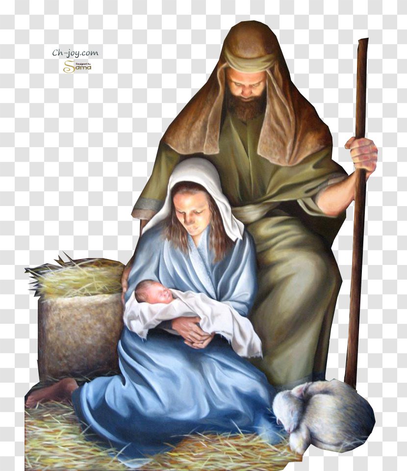 Holy Family Nativity Of Jesus Biblical Magi Religion Child - Birth Transparent PNG
