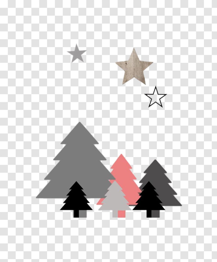 IPhone 6 4 Christmas Tree Wallpaper - Display Resolution - Hand-painted Background Transparent PNG