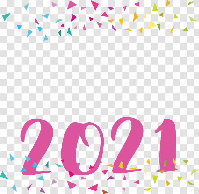 2021 Happy New Year 2021 New Year Transparent PNG